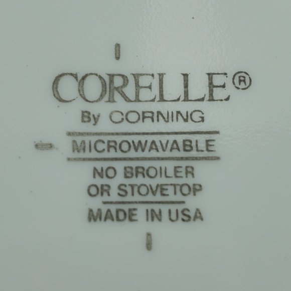 Corelle Friendship Dinner Plates 5 Corning Tulip Muted Pastel Floral Plates - Picture 7 of 7